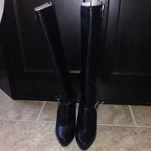 Aldo buckle boots